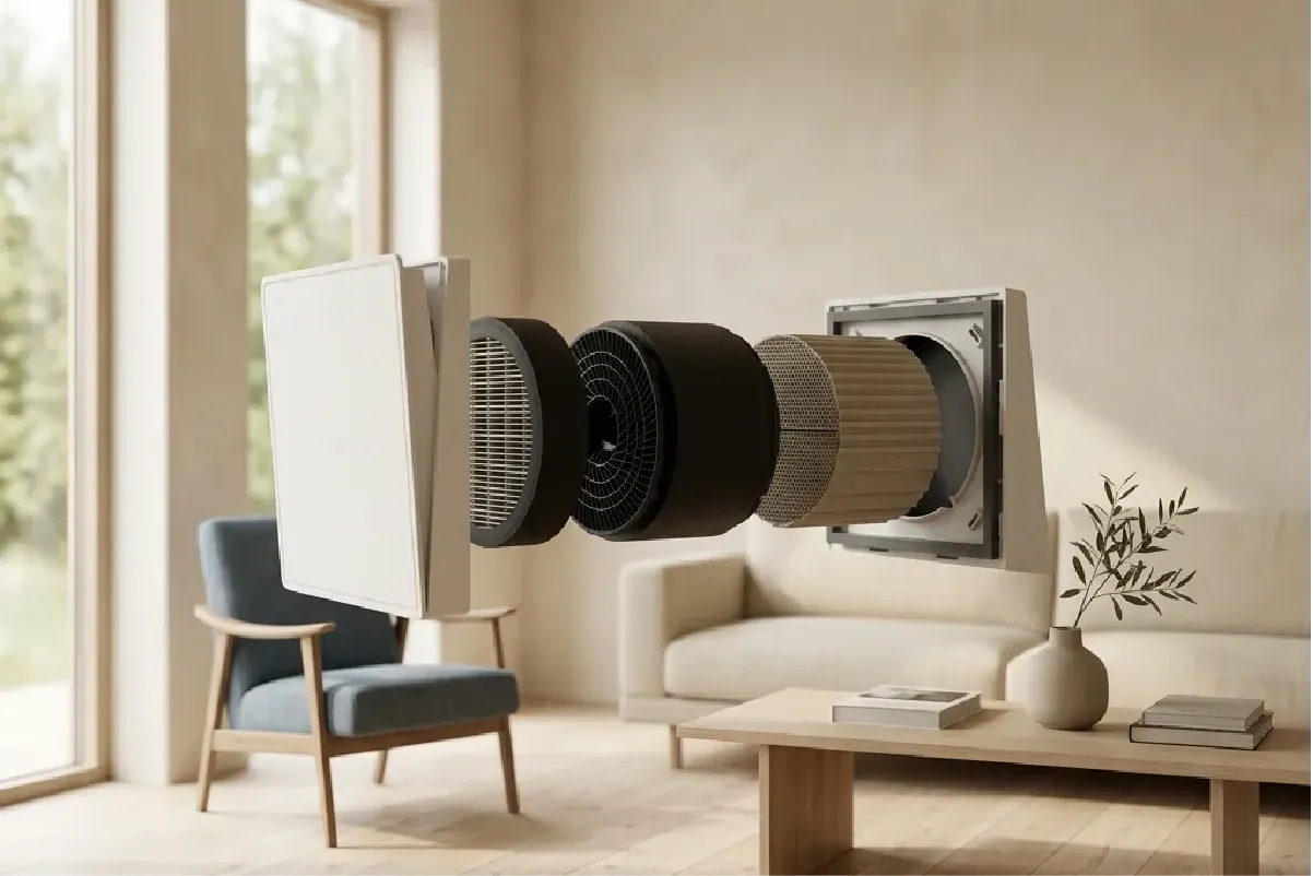EcoPair ventilación controlada contra moho en Móstoles